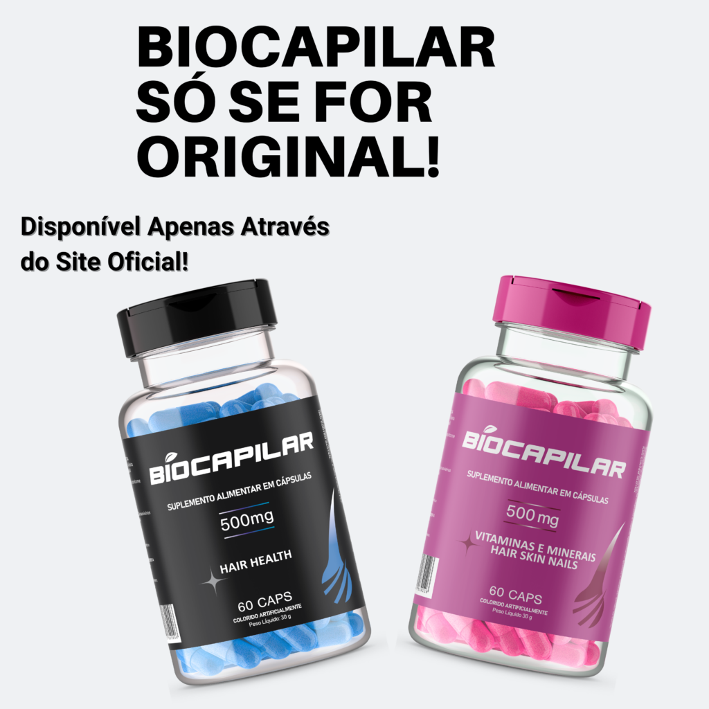 Biocapilar original só no site oficial